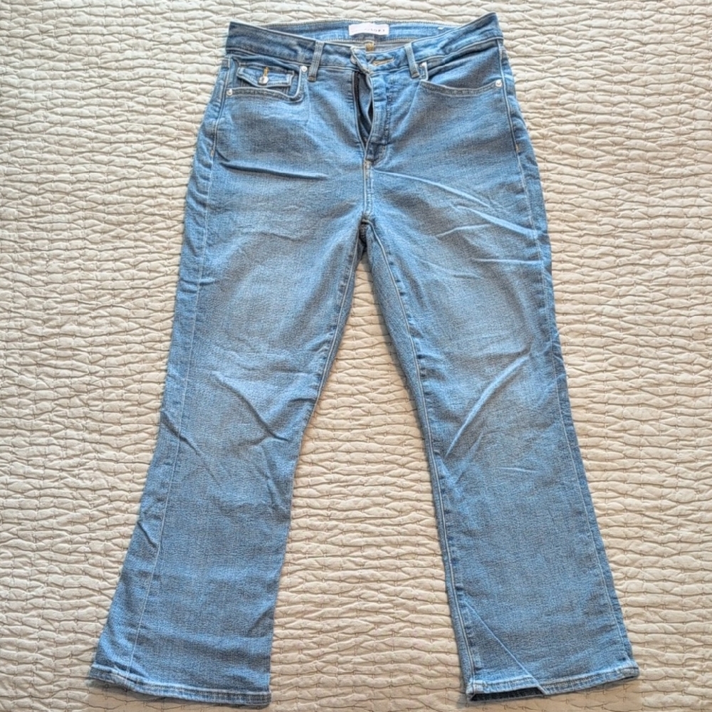 LOFT Light Blue Flare Jeans